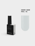 Cover Base № 01 Veil – Pusiau skaidrus pieno atspalvis, 10 ml