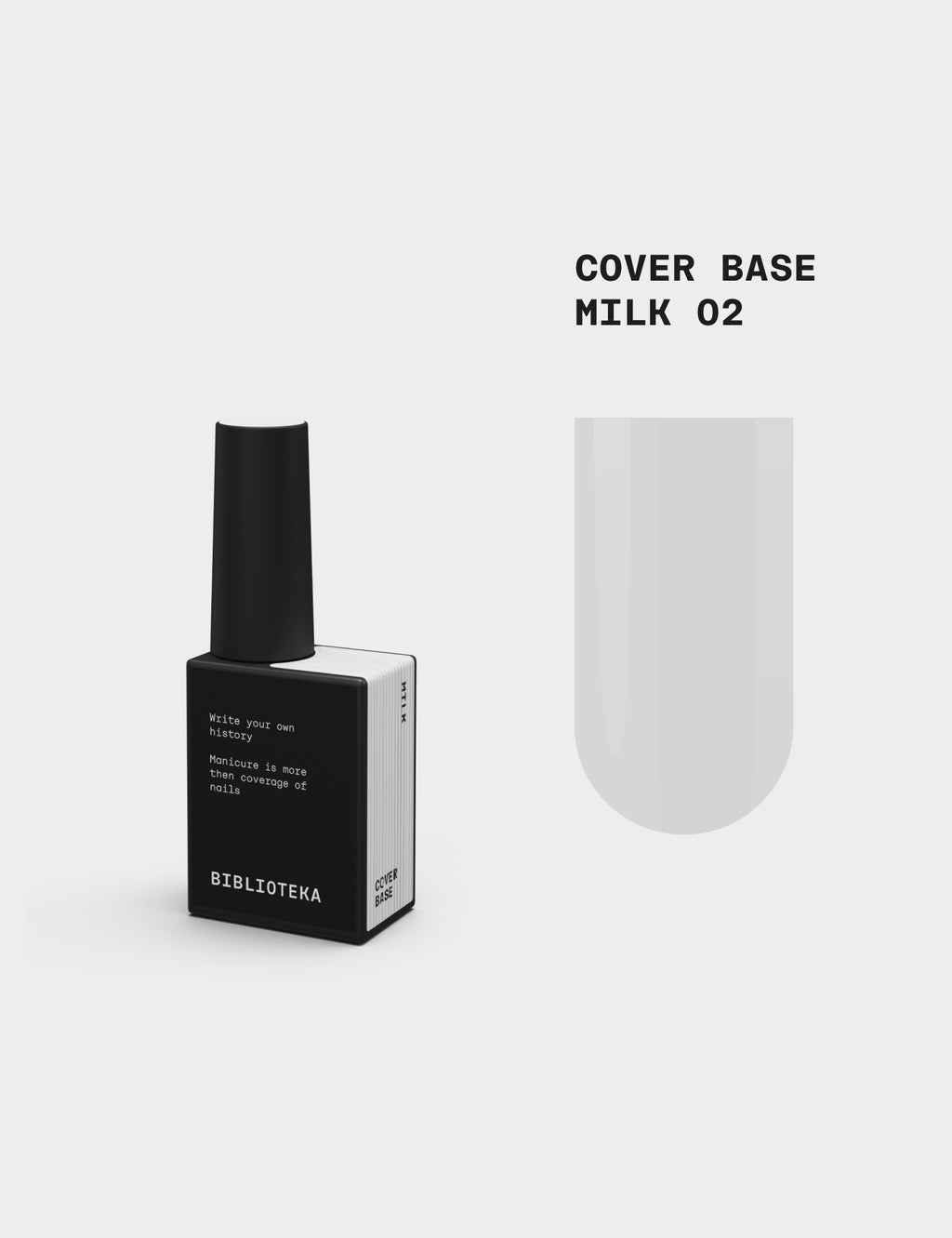 Cover Base № 02 Milk – Pieno, 10 ml