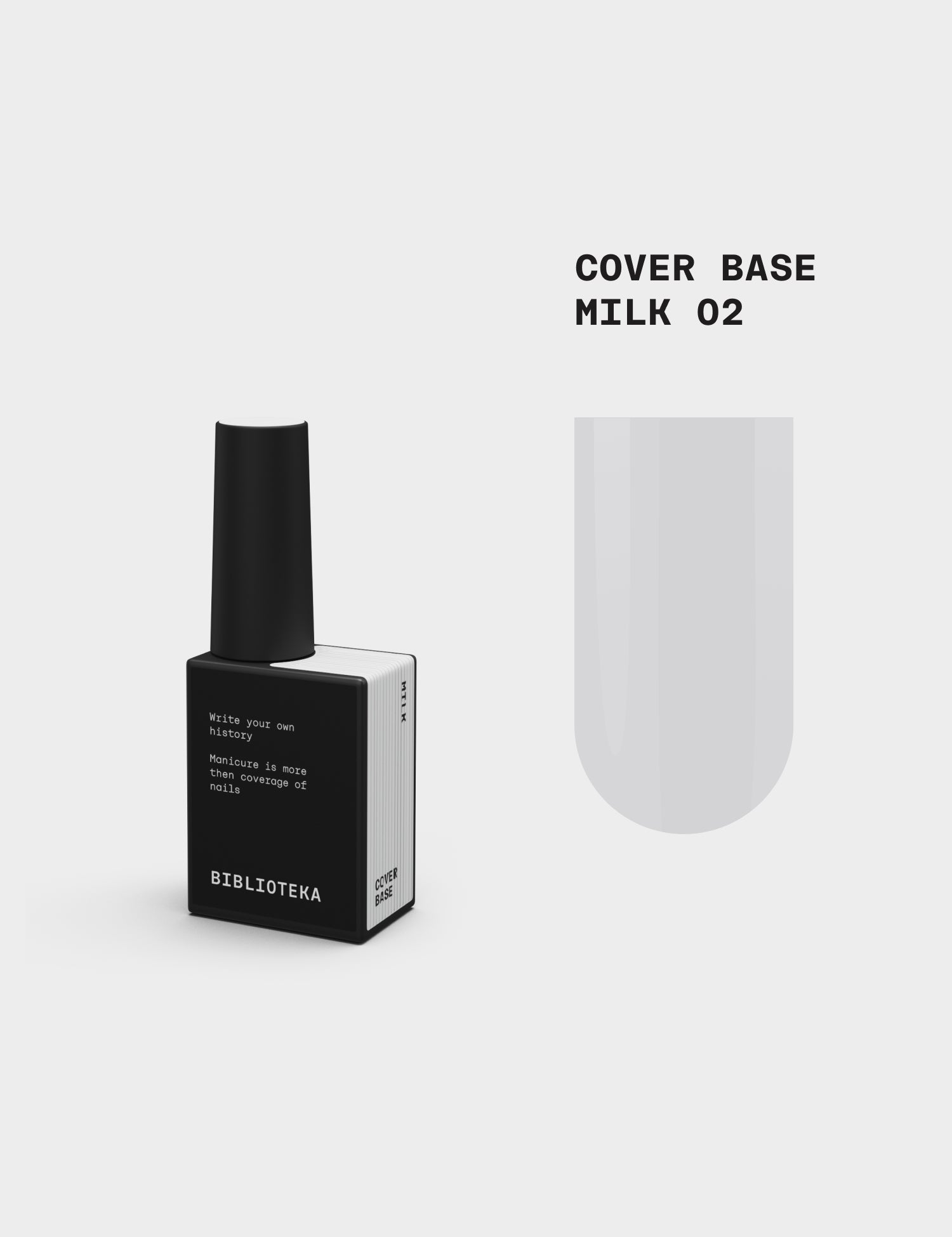 Cover Base № 02 Milk – Pieno, 10 ml