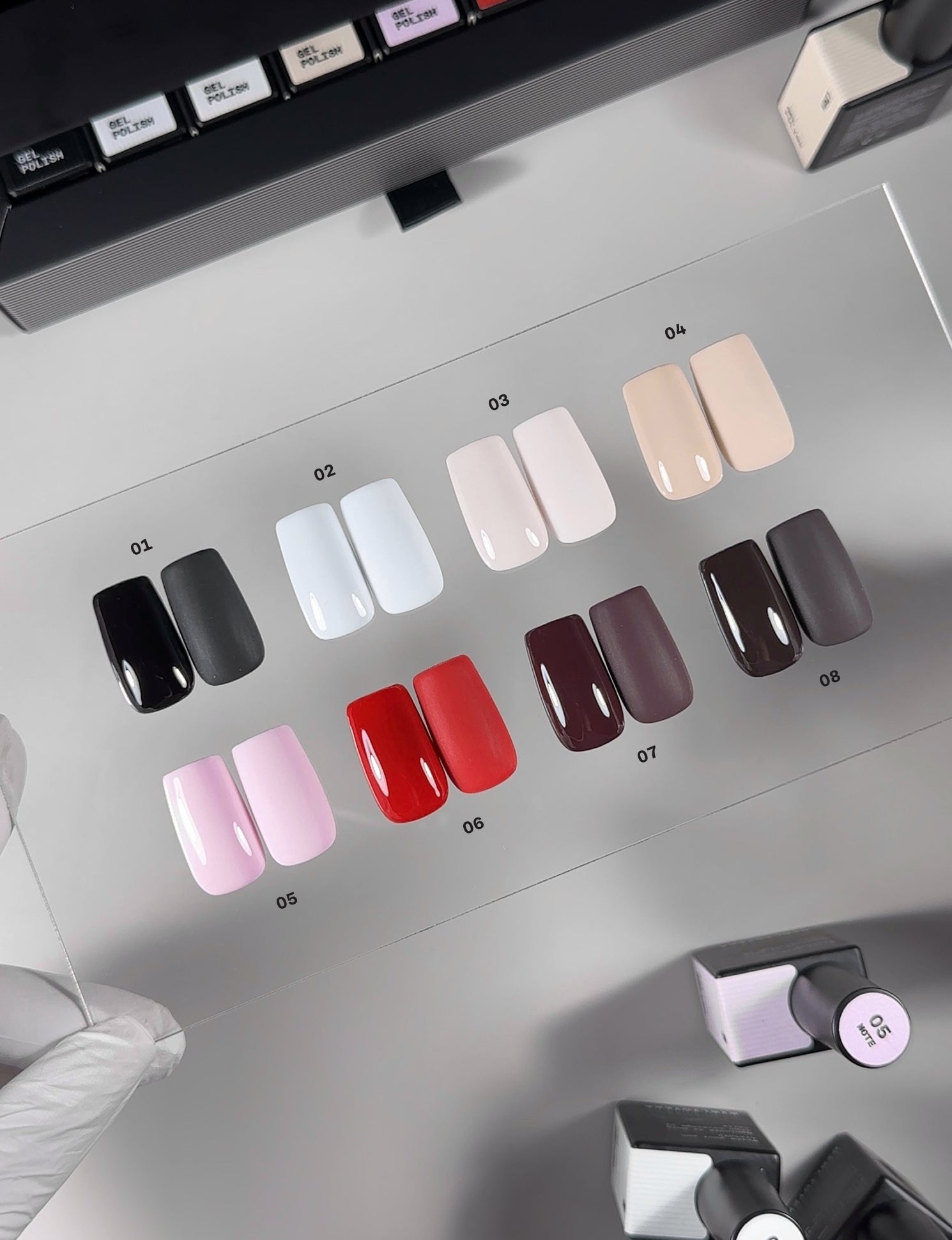 Gel Polish № 05 Note – Rožinė, 10 ml