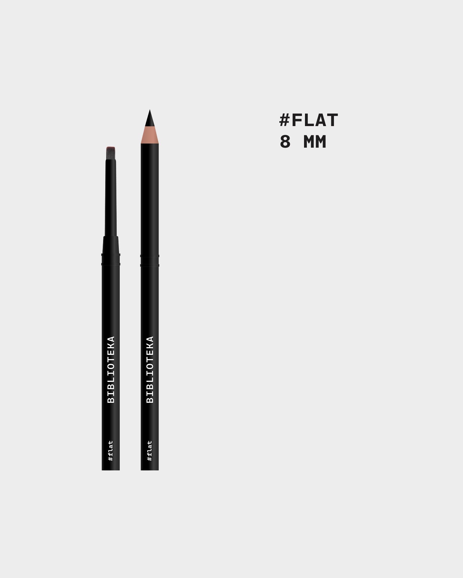 Teptukas #flat, 8 mm