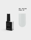 Gel Polish № 02 Page – White, 10 ml