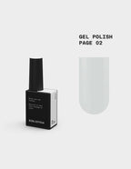 Gel Polish № 02 Page – White, 10 ml