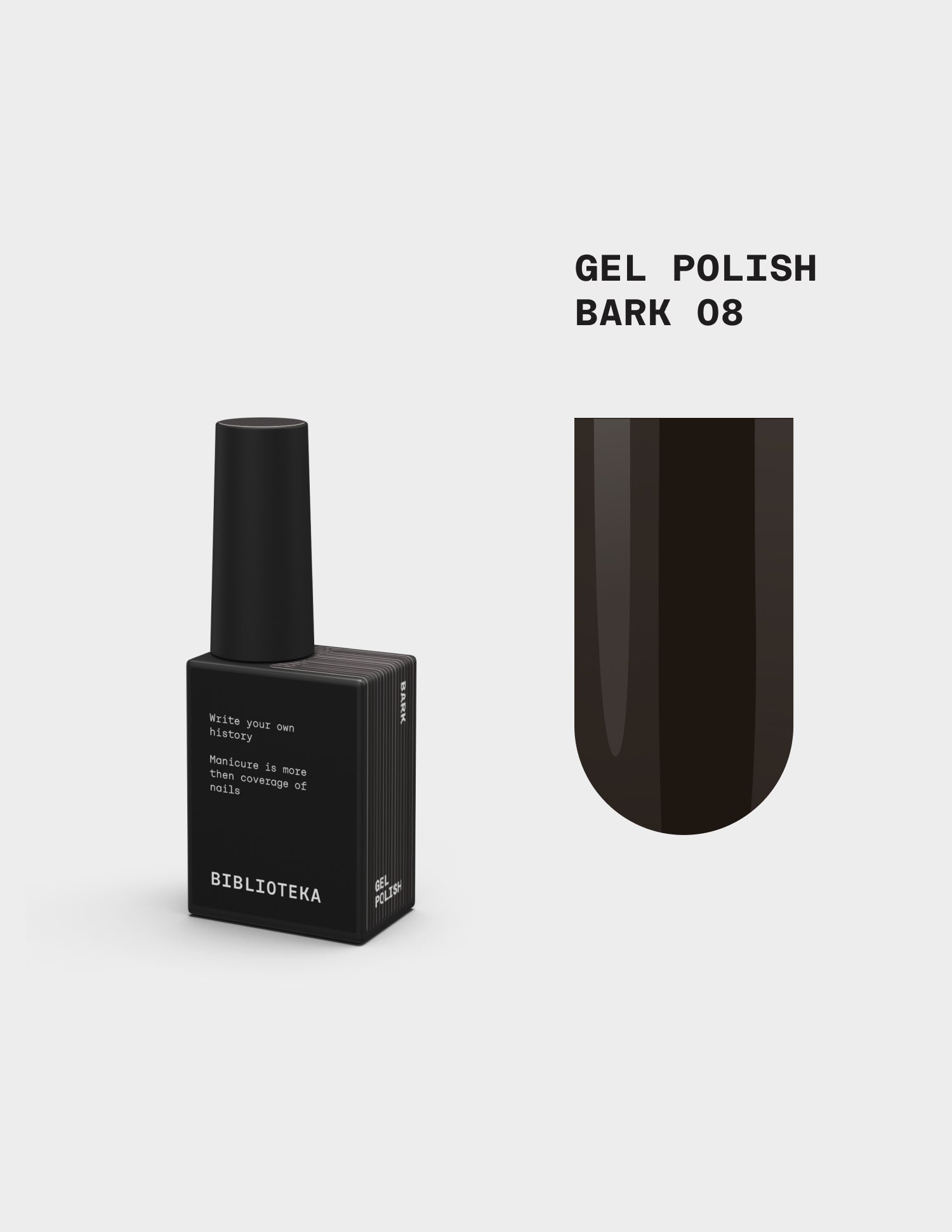 Gel Polish № 08 Bark – Ruda, 10 ml