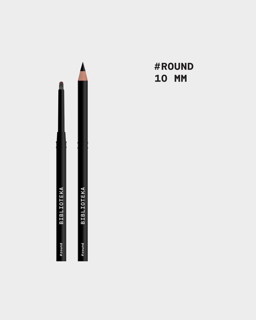 Teptukas #round, 10 mm
